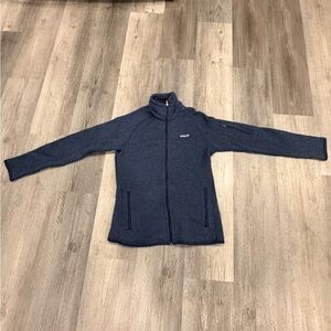 Women’s Patagonia Navy Full-Zip Fleece Jacket